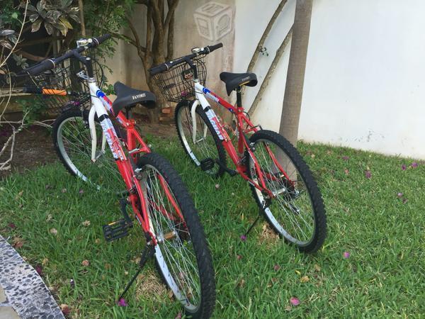 Dos bicicletas casi nuevas
