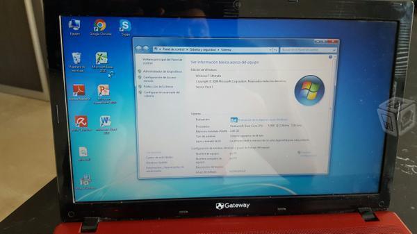 Laptop Gateway tinta 300 gbs