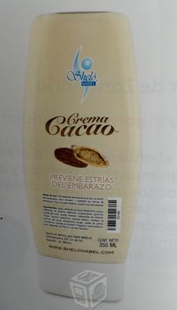 Crema corporal de cacao