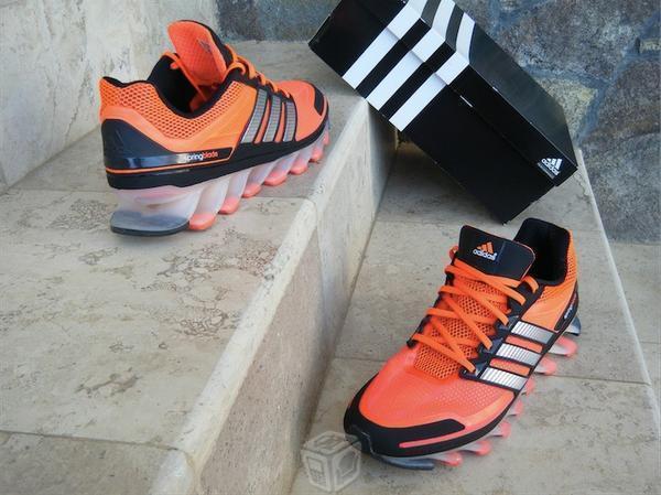 TENIS adidas SPRING BLADE ANARANJADOS