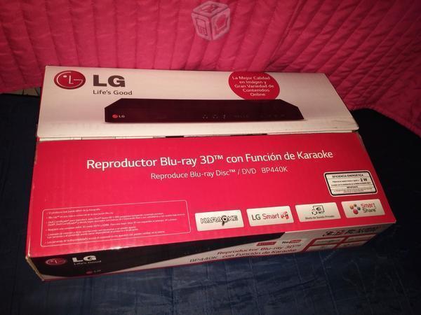 LG Bluray 3D con función Karaoke