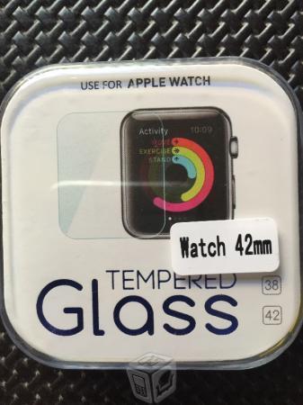 Mica de cristal templado para apple watch