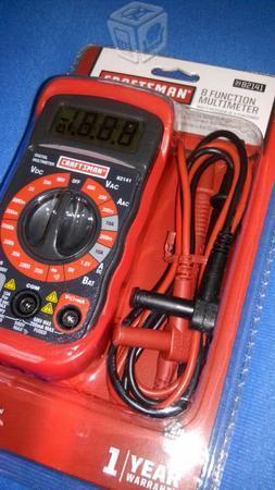 CRAFTSMAN Multimetro nuevo Pro, 8 funciones
