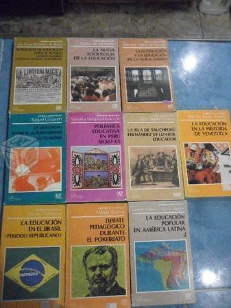 Lote de libros sobre historia de mexico