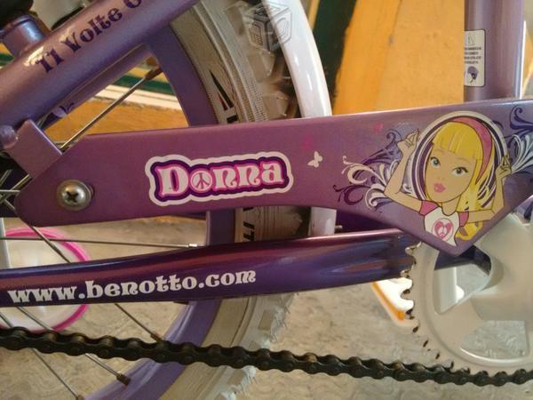 Bicicleta Benotto p/niña