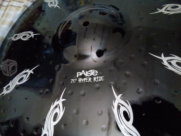 Set platillos PAISTE HYPER negros 14 16 18 20 semi