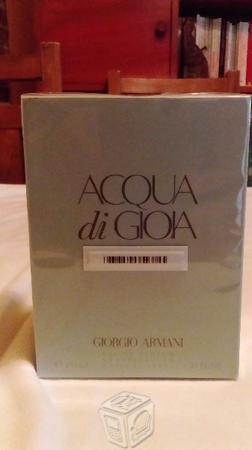 Armani acqua di gioia dama sellado