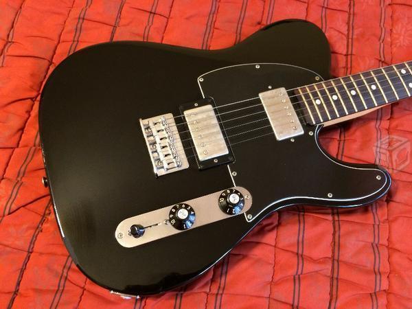 Fender Telecaster Blacktop Mexicana Mim Black Pian