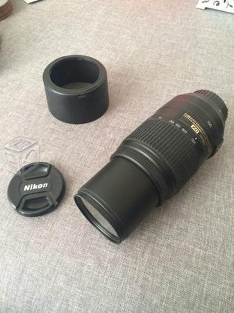 Lente nikon 55-300 1:4.5-5.6 AF-S VR G ED