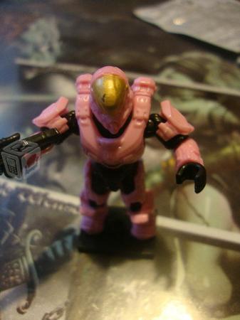 Megabloks Halo Spartan Rosa Seie 8