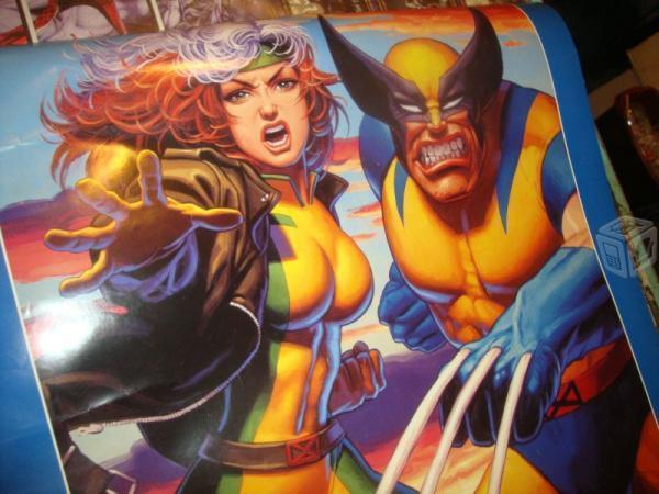 Poster original X men Wolverine y Rogue
