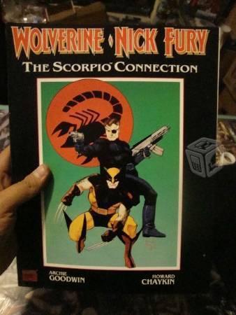 Marvel Comics Wolverine / Nick Fury Novela