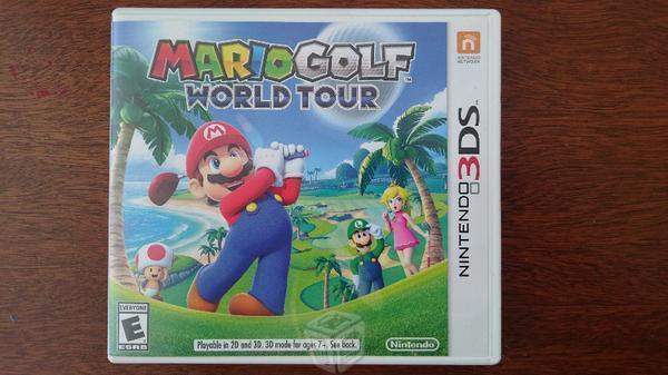 Mario Golf World Tour Nintendo 3DS XL