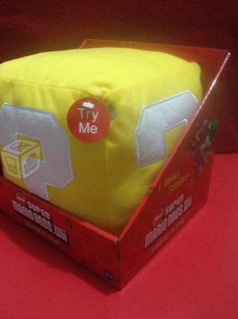 Sound Plush Cubo Peluche Original De Mario bros