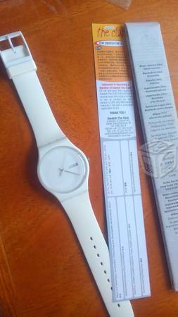 Orifibal swatch grande blanco con fechador