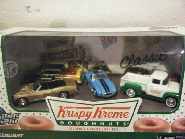 Set de Autos de krispy kreme Greenlight