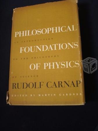 Philosophical Foundations Of Physics Rudolf Carnap