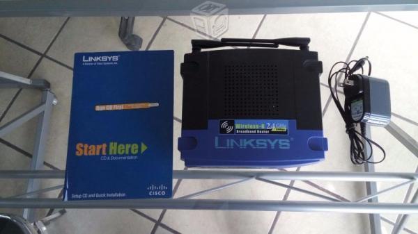 Router inalambrico-G Linksys 2.4 GH