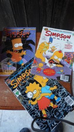 Los simpsons lote de comics de editorial vid