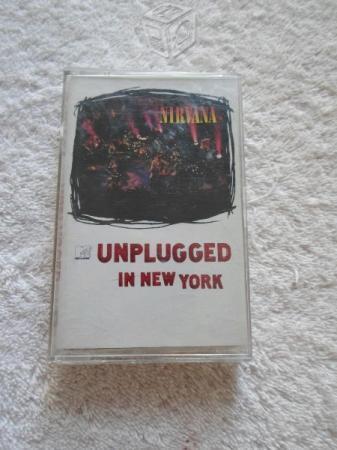NIRVANA UMPLUGGED Cassete Original Rock