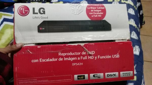 V/C Reproductor DVD LG con HDMI y USB
