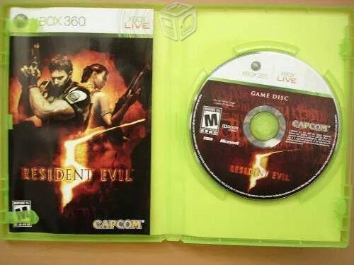 Resident evil 5 para xbox 360