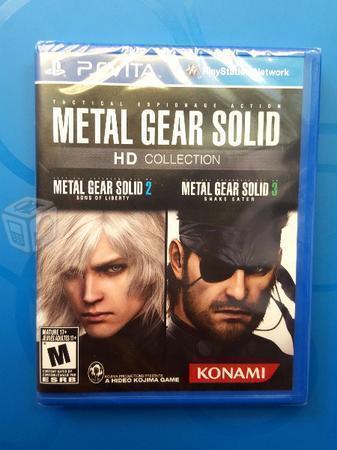 Nuevo PS VITA Metal Gear Solid HD Collection