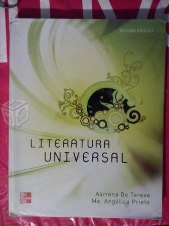 De teresa, literatura universal, tercera edición