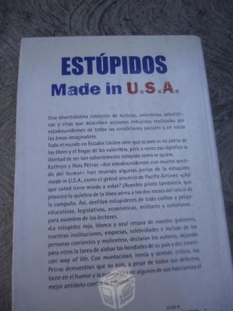 Tontos Hechos En Estados Unidos Kathryn Petras