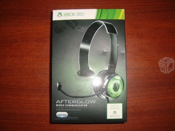 Diadema Headset Afterglow Para Xbox 360