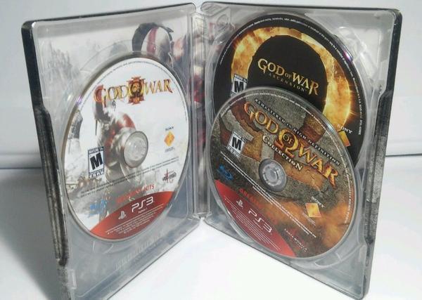 God Of War Omega Collection Steelbook Ps3