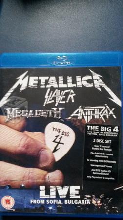 The Big Four: Metallica, Slayer, Megadeth, Anthrax