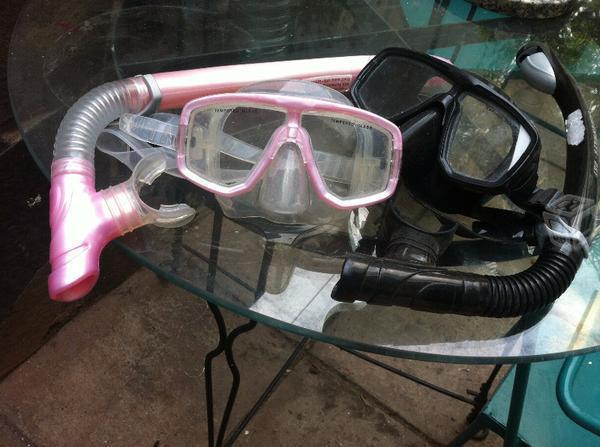 Visores con snorkel