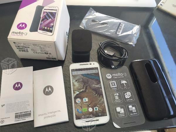 Moto G3 Turbo Blanco