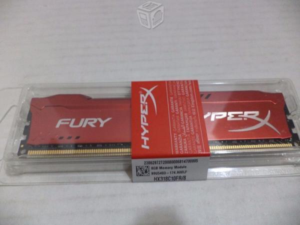 8GB Memoria RAM para PC 1866Mhz Kingston HyperX