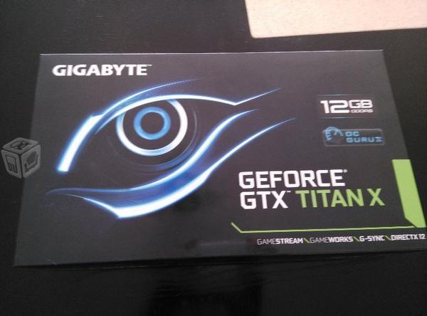 Tarjeta de Video GTX Titan X de 12GB NUEVA En CAJA