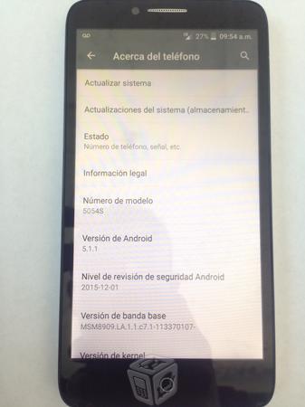 Alcatel pop 3 5054s 5.5 pulgadas como nuevo