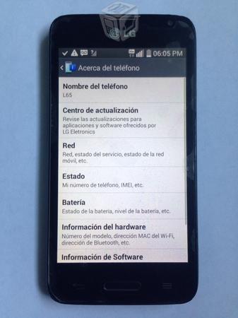 Lg L65 liberado todo le sirve