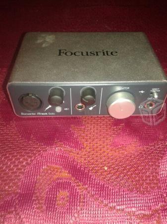 Interface de audio Focusrite iTrack Solo