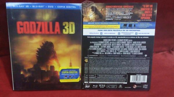 Godzilla blu-ray 3d
