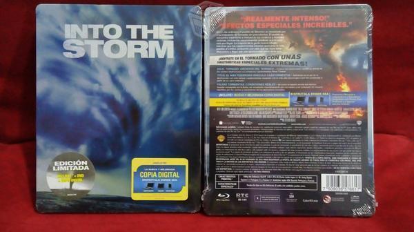 Into the storm blu-ray Steelbook