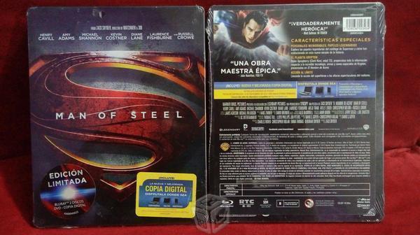 Man of steel blu-ray Steelbook