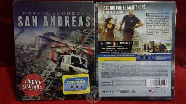 San andreas blu-ray Steelbook