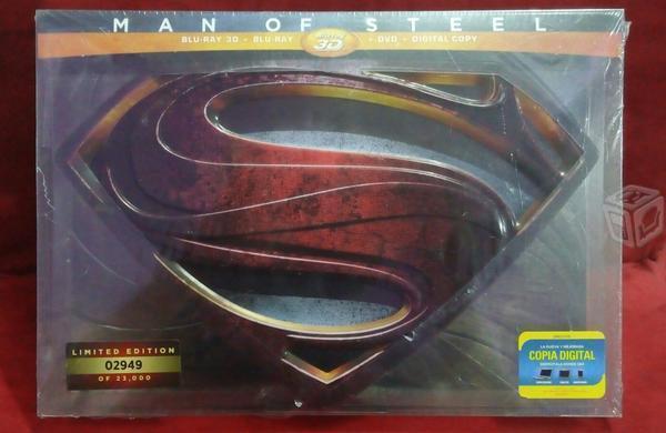 Superman edicion limitada blu-ray 3d