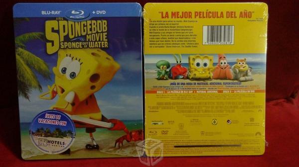 The spongebob movie blu-ray Steelbook