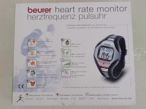 Reloj Deportivo (pulsometro) Beurer PM18