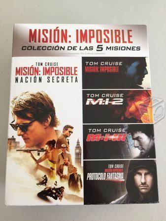 5 películas de misión imposible Bluray en boxset