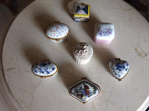 Preciosos alhajeros peque~os diferentes dise~os y