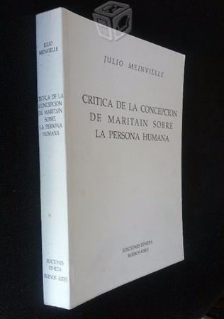 Critica de la concepcion julio meinvielle