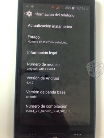 Celular verykool atlas s5014 5